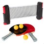 Set Ping Pong con Red Aktive 165 x 19,5 x 5,5 cm (4 Unidades)