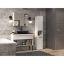 Mueble Auxiliar Top E Shop NEL III BIEL Baño y ducha Blanco Plateado Laminado ABS Plástico Aglomerado