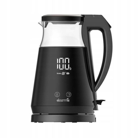 Hervidor Deerma SH90W Negro Transparente Vidrio Acero Inoxidable 1700 W 1,7 L