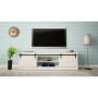 Mueble de TV Cama Meble GRANERO RTV BI Blanco Laminado Madera MDF Aglomerado 200 x 56,7 x 35 cm