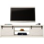 Meubles de télévision Cama Meble GRANERO RTV BI Blanc Laminé Bois MDF Contre-plaqué 200 x 56,7 x 35 cm