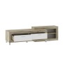 Meubles de télévision Tuckano ULTRA Blanc Chêne Laminé Bois MDF Contre-plaqué 195 x 52 x 52,3 cm