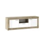 Meubles de télévision Tuckano WARSAW 151 x 55 x 37 cm Blanc Chêne Laminé Bois MDF Contre-plaqué