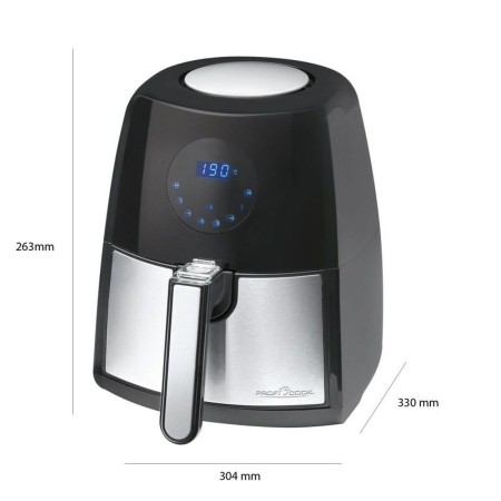 Freidora sin Aceite Proficook PC-FR 1147 H Negro 1500 W 2,5 L