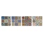 Posavasos Home ESPRIT Corcho Dolomita Azulejo Árabe Con relieve