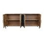 Buffet Home ESPRIT Noir Doré Naturel Bois 180 x 40 x 80 cm