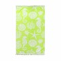 Serviette de plage Secaneta Vert citron 100 x 170 cm