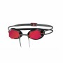 Lunettes de bain Zoggs Diamond Mirror Noir Rouge Taille unique