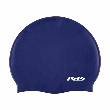 Bonnet de bain Ras Bleu foncé Silicone Adultes