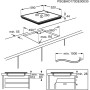 Placa de Inducción Aeg IKE64441FB 59 cm 7350 W
