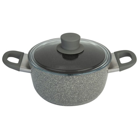 Casserole avec Couvercle Ballarini 75002-940-0 Gris Aluminium Ø 24 cm 4,5 L (1 Unités)