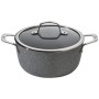 Casserole avec Couvercle Ballarini 75002-826-0 Gris Acier Acier inoxydable Aluminium Ø 20 cm 2,7 L (1 Unités)