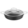 Casserole avec Couvercle Ballarini Alba ALBG3ED.24D Graphite Titane Acier inoxydable Aluminium Ø 24 cm