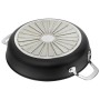 Casserole avec Couvercle Ballarini Alba ALBG3ED.24D Graphite Titane Acier inoxydable Aluminium Ø 24 cm