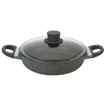 Casserole avec Couvercle Ballarini 75002-942-0 Gris Aluminium 1 Pièce Ø 24 cm