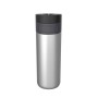 Thermos Kambukka Etna Noir Argenté Noir/Gris Silicone Acier inoxydable 500 ml