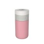 Termo Kambukka Etna Blanco Rosa Silicona Acero Inoxidable 300 ml