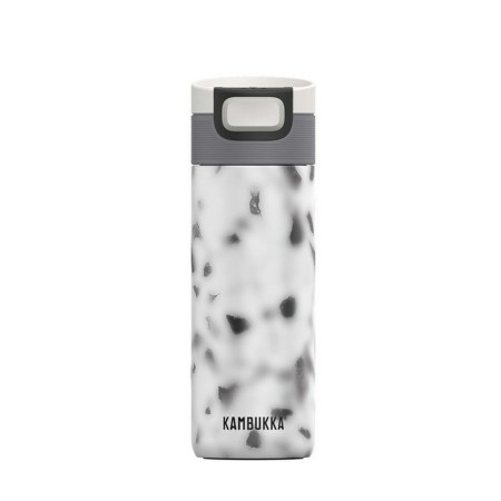 Termo Kambukka Etna Blanco Gris Multicolor Silicona Acero Inoxidable 500 ml