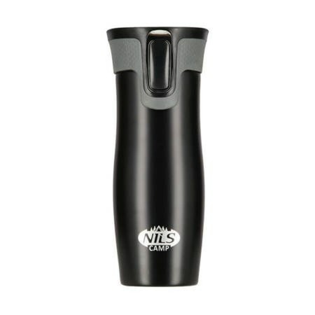 Termo Nils NCC03 Negro Acero Inoxidable 420 ml