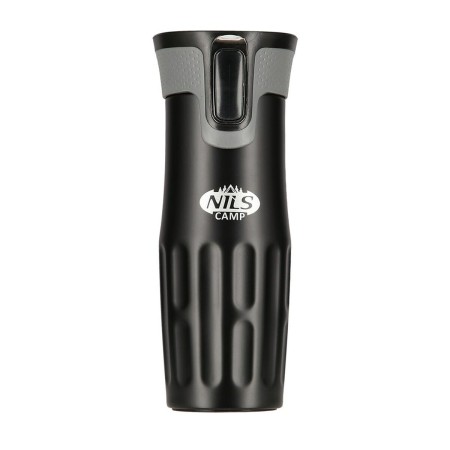 Thermos Nils NCC06 Noir Acier inoxydable Caoutchouc 420 ml