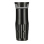 Termo Nils NCC06 Negro Acero Inoxidable Caucho 420 ml