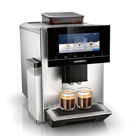 Cafetière superautomatique Siemens AG TQ903R03 Noir Acier Oui 1500 W 2 Tasses
