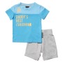 Ensemble de Sport pour Bébé Reebok G ES Inf SJ SS Gris Bleu