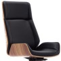 Chaise de Bureau Top E Shop FOTEL ARON ORZECH CZARNY Noir