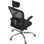 Silla de Oficina con Cabecero Top E Shop FOTEL DORY NIEBIESKI Azul Negro