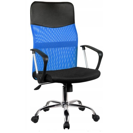 Chaise de Bureau avec Appui-tête Top E Shop KRZESŁO NEMO NIEBIESKIE Bleu Noir