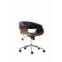 Chaise de Bureau Top E Shop FOTEL CORAL ORZ/CZ Noir