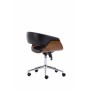 Chaise de Bureau Top E Shop FOTEL CORAL ORZ/CZ Noir