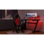 Chaise de Bureau avec Appui-tête Top E Shop FOTEL ENZO CZER-CZAR Noir Rouge