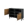 Buffet Cama Meble KOM SOUL2D Noir Anthracite Métal