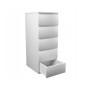 Cajonera Top E Shop W5 BIEL MAT Blanco Monocromo PVC Laminado