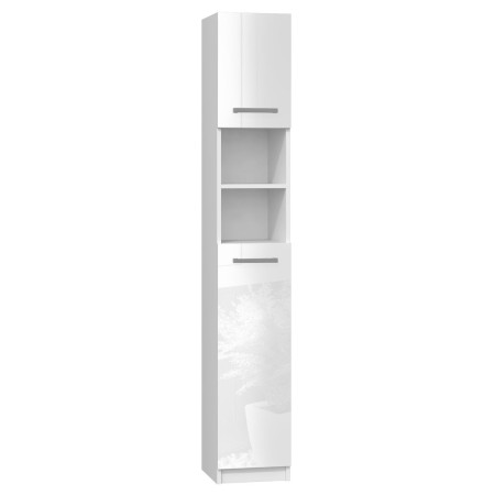 Mueble Auxiliar Top E Shop MARBELA BIEL-POŁ Baño y ducha Blanco Plateado