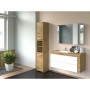 Mueble Auxiliar Top E Shop S30 ARTISAN Baño y ducha Plateado Roble Laminado ABS Plástico Aglomerado