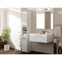 Mueble Auxiliar Top E Shop S30 BIEL Baño y ducha Blanco Plateado Laminado ABS Plástico Aglomerado