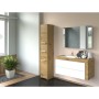 Mueble Auxiliar Top E Shop S33 ARTISAN Baño y ducha Plateado Roble Laminado ABS Plástico Aglomerado