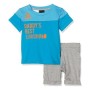 Ensemble de Sport pour Bébé Reebok B ES Inf SJ SS Bleu