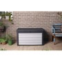 Caja Multiusos Keter 17205969 Negro Gris Monocromo Sí 380 L