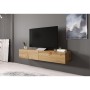 Mesa para Televisión Cama Meble RTV VIGO180 w/w Roble Laminado Aglomerado 180 x 30 x 40 cm