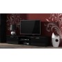 Mesa para Televisión Cama Meble SOHORTV180CZ/CZ Negro Plateado 180 x 37 x 43 cm