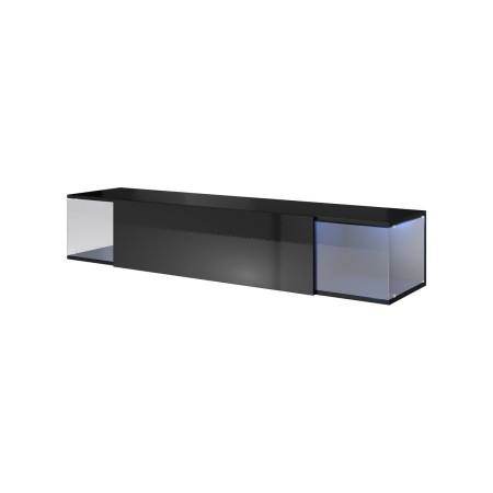 Mesa para Televisión Cama Meble SKY CZ Negro 160 x 30 x 40 cm