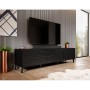 Mesa para Televisión Cama Meble RTV NOVA Mate Negro 186 x 48 x 40 cm