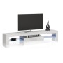 Table de télévision Top E Shop RTV DEKO160 BIEL POŁ Blanc 160 x 45 x 40 cm