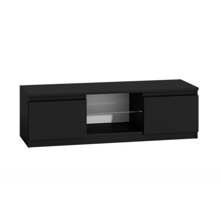 Table de télévision Top E Shop RTV140 CZAR P SZ Noir 140 x 36 x 40 cm