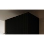 Armario ropero Cama Meble PAFOS 2D BASE Negro Laminado Madera MDF