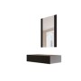 Coiffeuse Cama Meble PAFOS Miroir 80 x 41,6 x 100 cm Noir