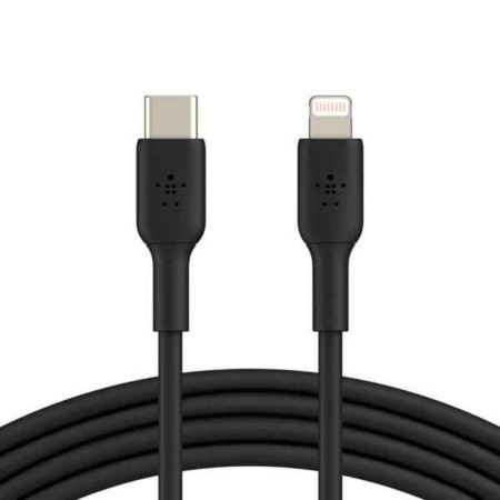 Cable USB-C a Lightning Belkin CAA003BT1MBK 1 m Negro